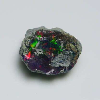 Rare Black Opal 18.50 Carats | Natural Black Ethiopian Opal Rough - Ready for Cutting & Jewelry!