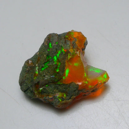 Rare Orange Opal 5.90 Carats | Natural Orange Ethiopian Opal Rough - Ready for Cutting & Jewelry!