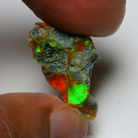 Rare Orange Opal 10.10 Carats | Natural Orange Ethiopian Opal Rough - Ready for Cutting & Jewelry!