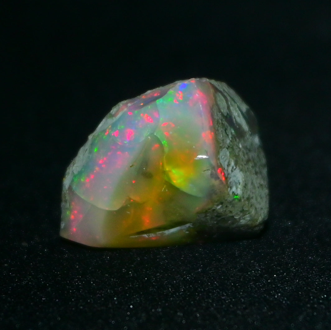 White Opal 21.45 Carats | Natural White Ethiopian Opal Rough - Ready for Cutting & Jewelry!