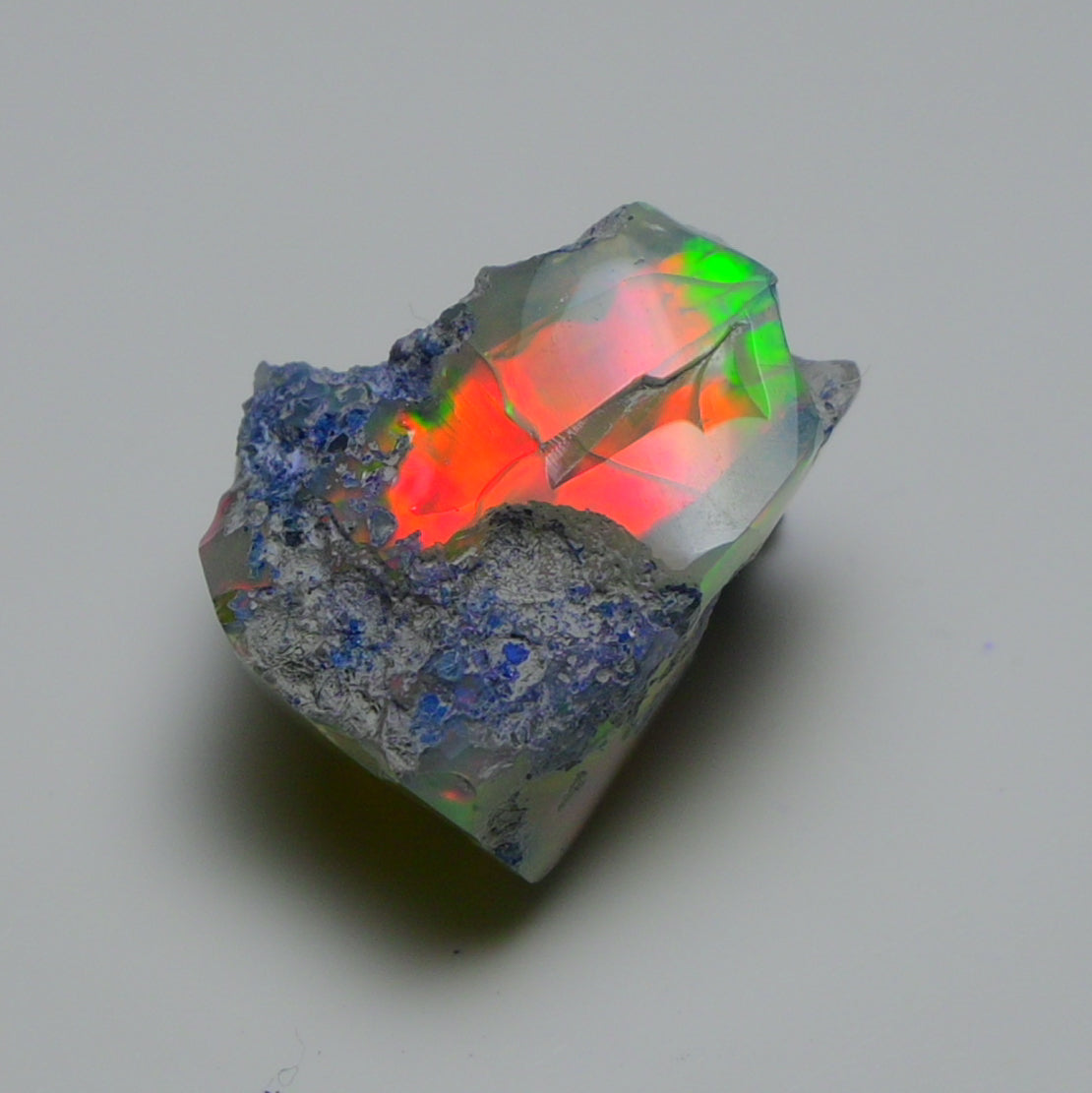 Rare Black Opal 14.75 Carats | Natural Black Ethiopian Opal Rough - Ready for Cutting & Jewelry!