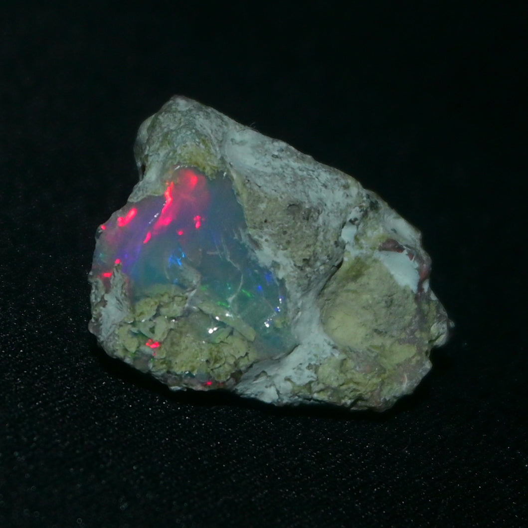 White Opal 16.15 Carats | Natural White Ethiopian Opal Rough - Ready for Cutting & Jewelry!