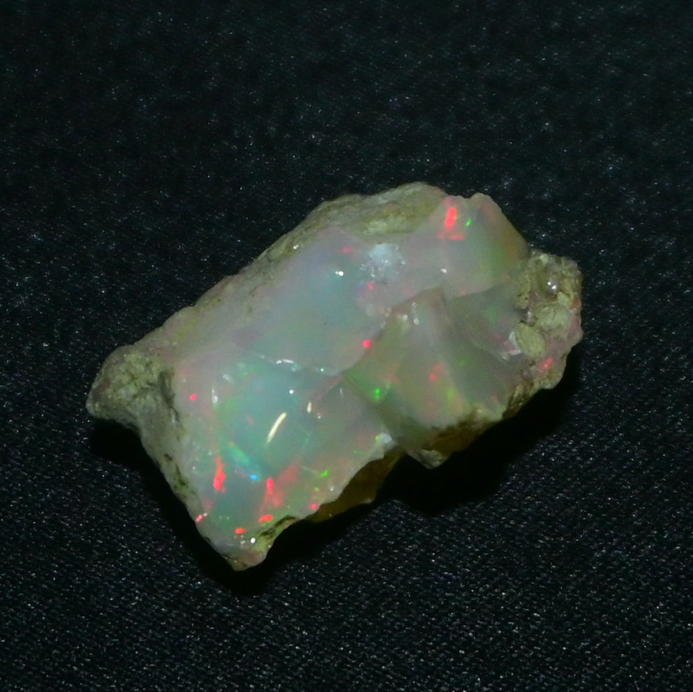White Opal 22.90 Carats | Natural White Ethiopian Opal Rough - Ready for Cutting & Jewelry!
