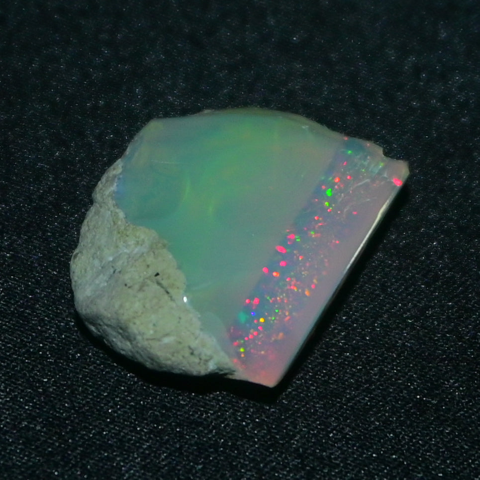 White Opal 16.20 Carats | Natural White Ethiopian Opal Rough - Ready for Cutting & Jewelry!