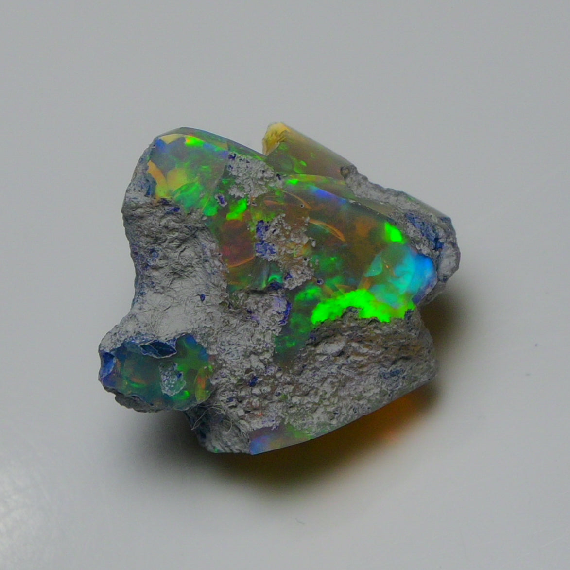 Rare White Opal 16.75 Carats | Natural White Ethiopian Opal Rough - Ready for Cutting & Jewelry!