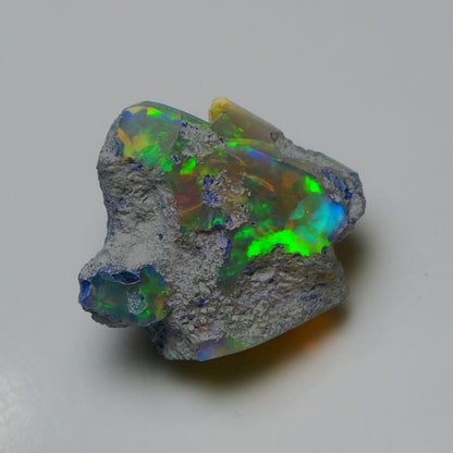 Rare White Opal 16.75 Carats | Natural White Ethiopian Opal Rough - Ready for Cutting & Jewelry!