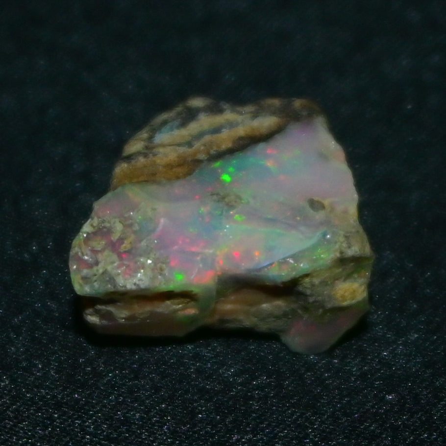 White Opal 15.20 Carats | Natural White Ethiopian Opal Rough - Ready for Cutting & Jewelry!