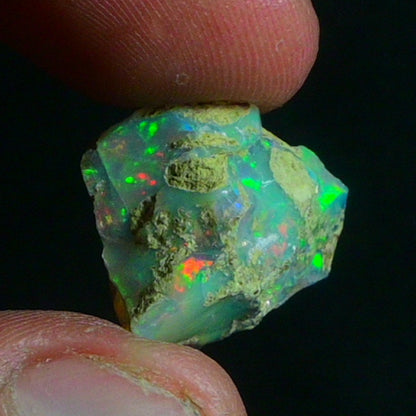 White Opal 16.85 Carats | Natural White Ethiopian Opal Rough - Ready for Cutting & Jewelry!