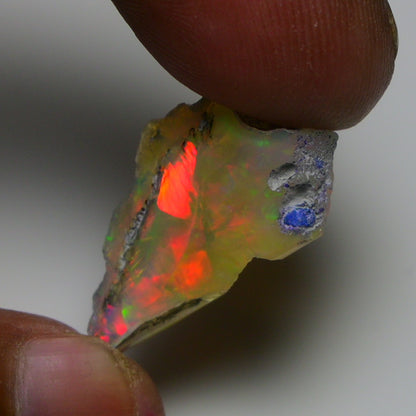 Rare White Opal 14.55 Carats | Natural White Ethiopian Opal Rough - Ready for Cutting & Jewelry!