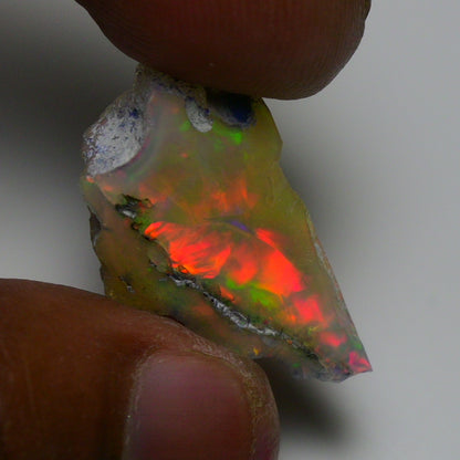 Rare White Opal 14.55 Carats | Natural White Ethiopian Opal Rough - Ready for Cutting & Jewelry!