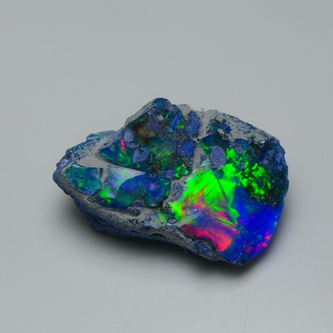 Rare Blue Opal 13.55 Carats | Natural Blue Ethiopian Opal Rough - Ready for Cutting & Jewelry!