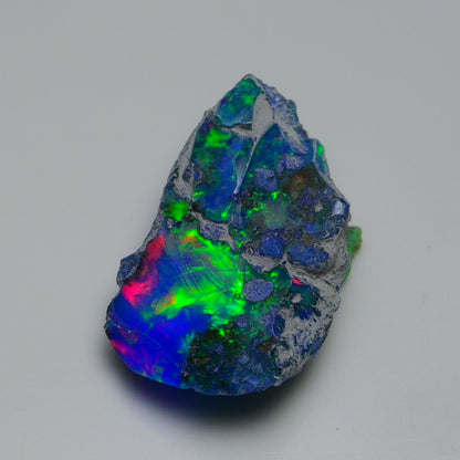Rare Blue Opal 13.55 Carats | Natural Blue Ethiopian Opal Rough - Ready for Cutting & Jewelry!