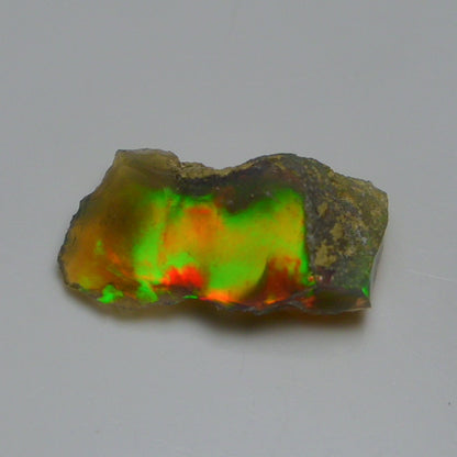 Rare Black Opal 4.05 Carats | Natural Black Ethiopian Opal Rough - Ready for Cutting & Jewelry!
