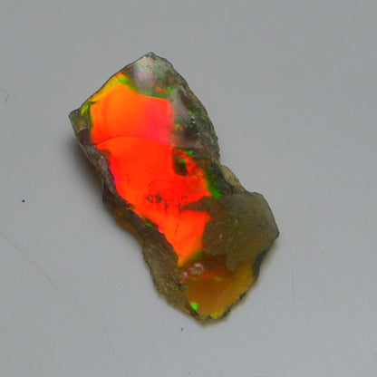Rare Black Opal 4.05 Carats | Natural Black Ethiopian Opal Rough - Ready for Cutting & Jewelry!