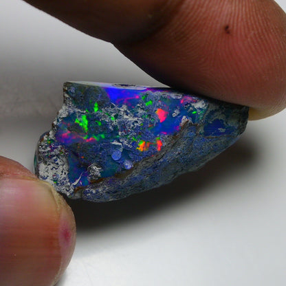Rare Blue Opal 24.00 Carats | Natural Blue Ethiopian Opal Rough - Ready for Cutting & Jewelry!