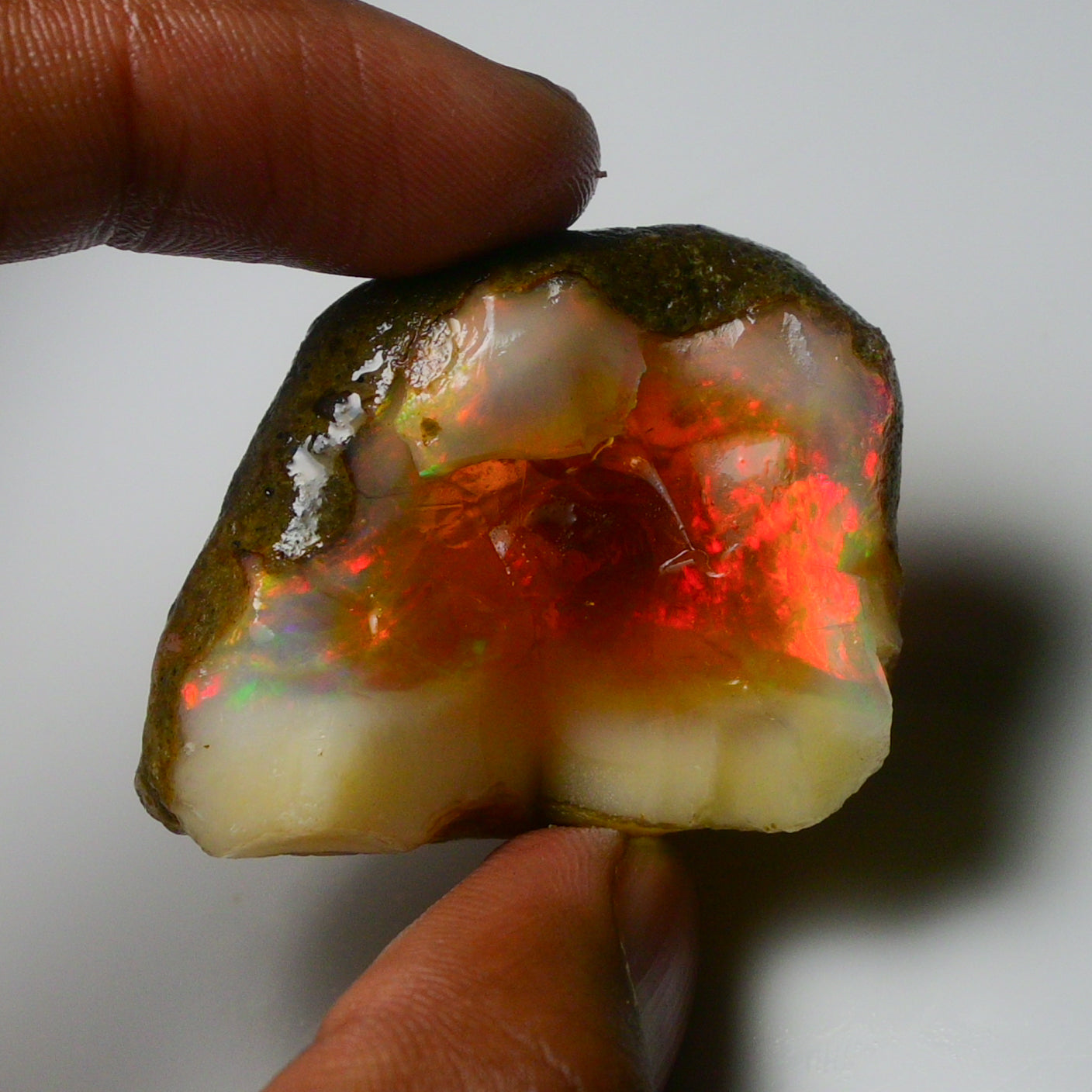 Opal Rough Specimen 92.05 Carat (18.41g) | 100% Natural Ethiopian Opal Raw
