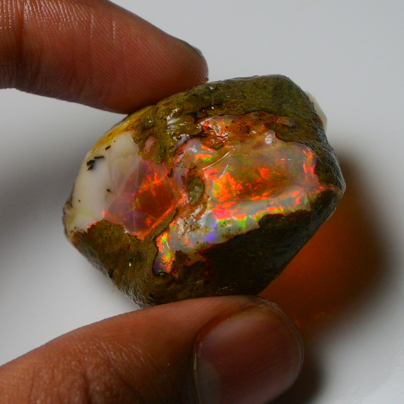 Opal Rough Specimen 92.05 Carat (18.41g) | 100% Natural Ethiopian Opal Raw