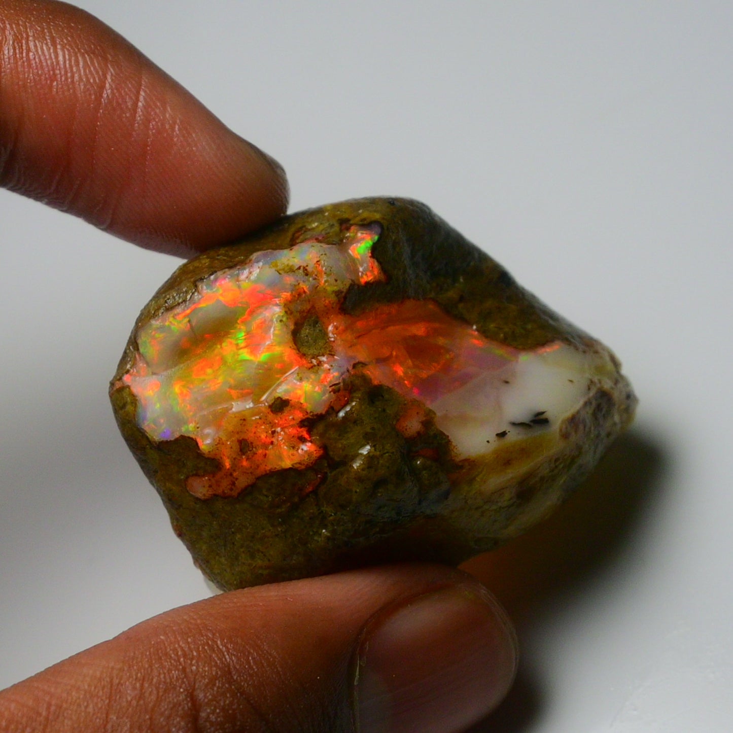 Opal Rough Specimen 92.05 Carat (18.41g) | 100% Natural Ethiopian Opal Raw