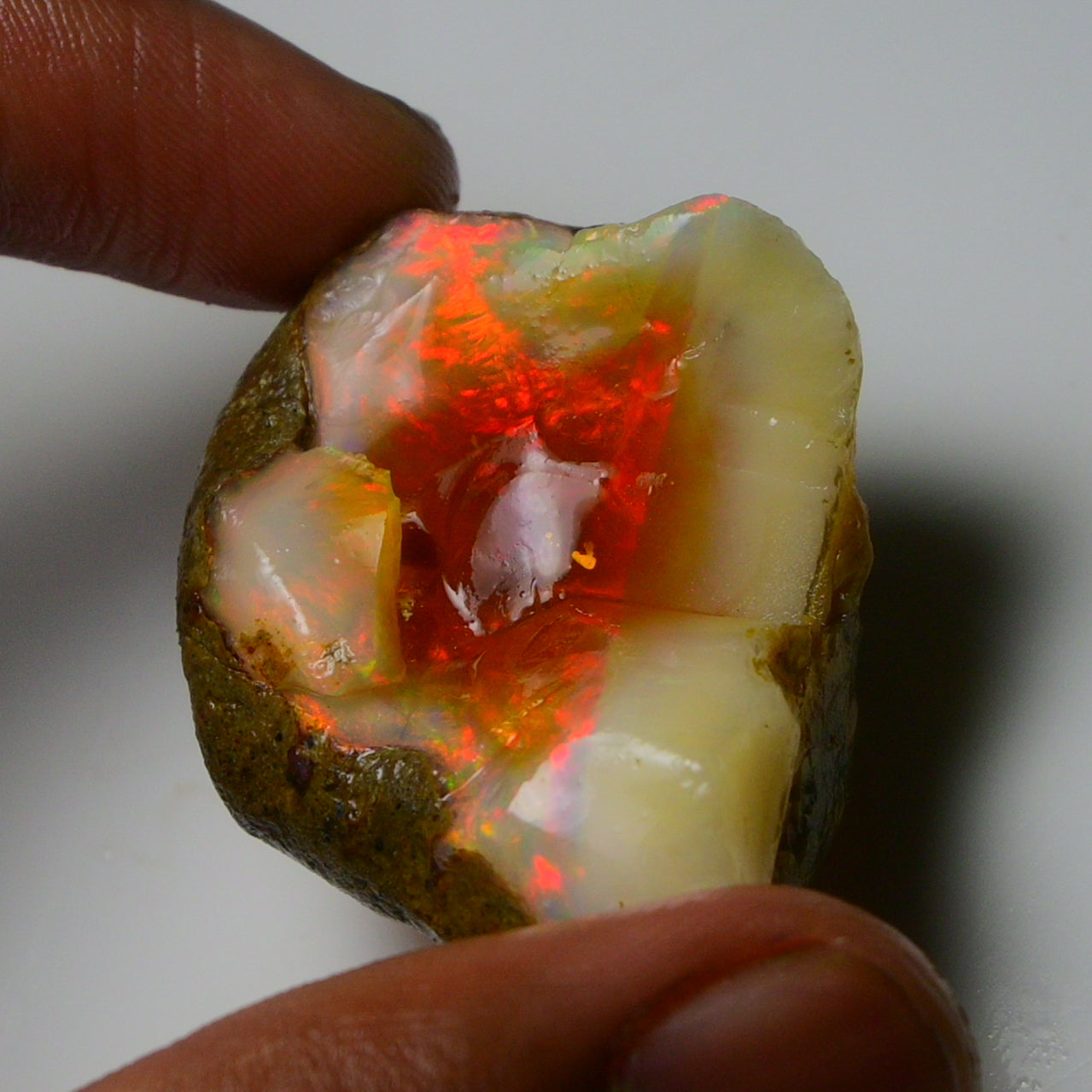 Opal Rough Specimen 92.05 Carat (18.41g) | 100% Natural Ethiopian Opal Raw