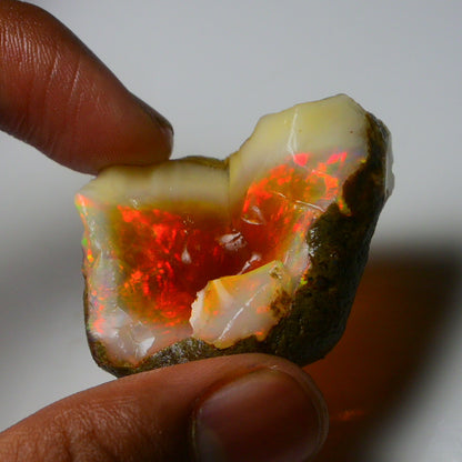Opal Rough Specimen 92.05 Carat (18.41g) | 100% Natural Ethiopian Opal Raw