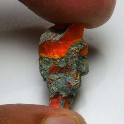 Rare Orange Opal 7.50 Carats | Natural Orange Ethiopian Opal Rough - Ready for Cutting & Jewelry!