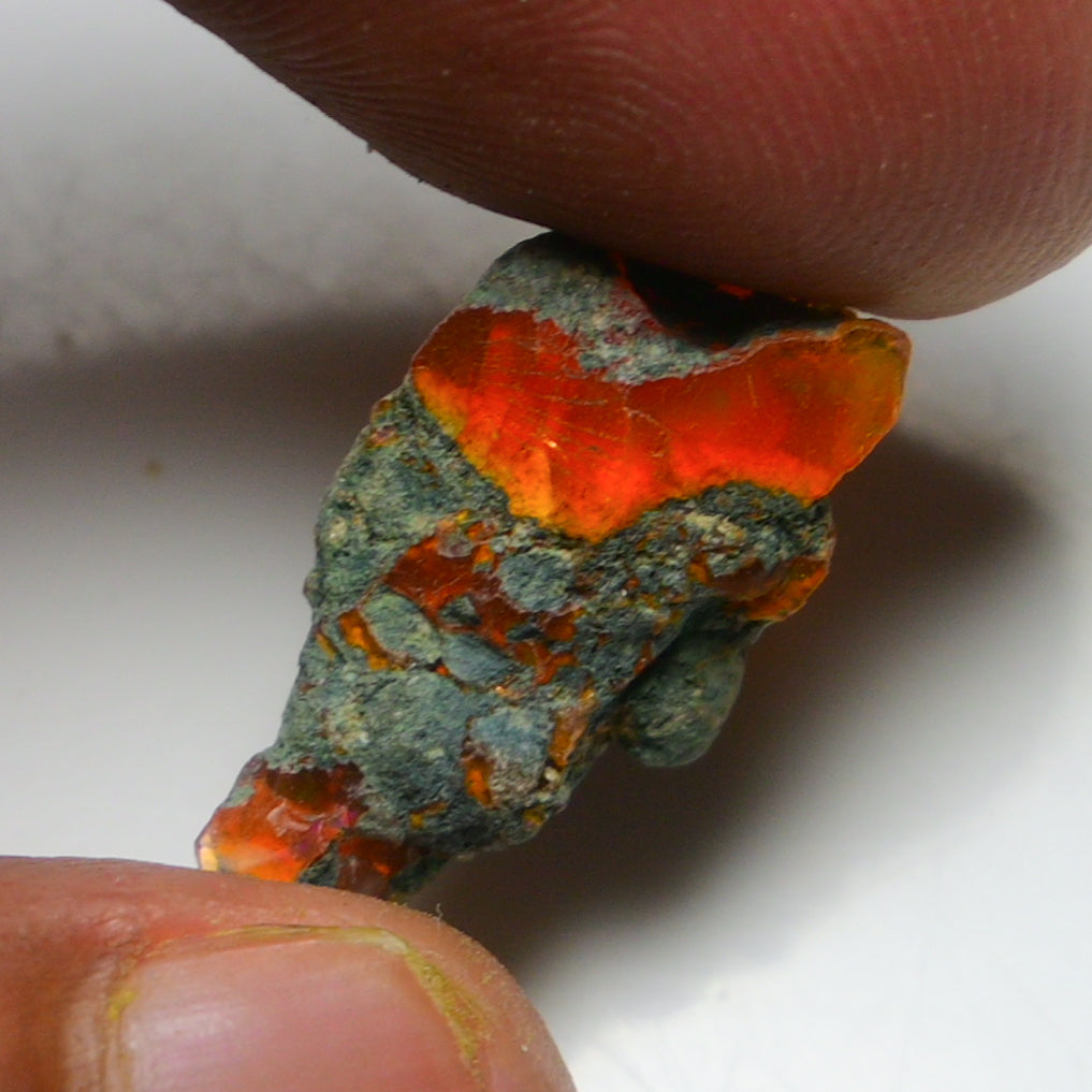 Rare Orange Opal 7.50 Carats | Natural Orange Ethiopian Opal Rough - Ready for Cutting & Jewelry!
