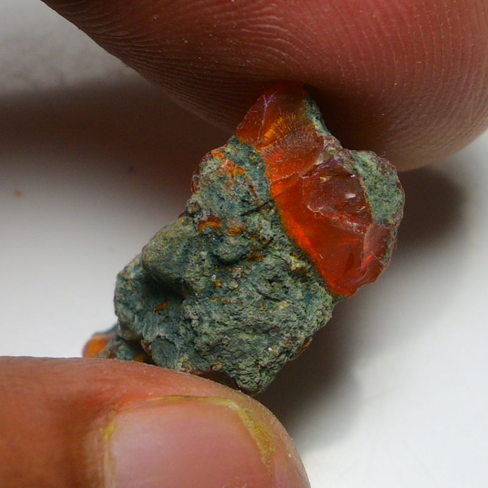 Rare Orange Opal 7.50 Carats | Natural Orange Ethiopian Opal Rough - Ready for Cutting & Jewelry!
