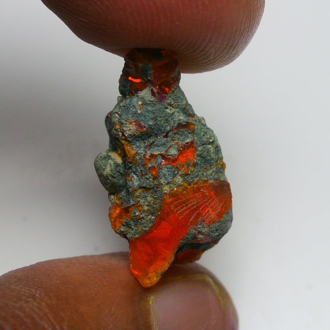 Rare Orange Opal 7.50 Carats | Natural Orange Ethiopian Opal Rough - Ready for Cutting & Jewelry!