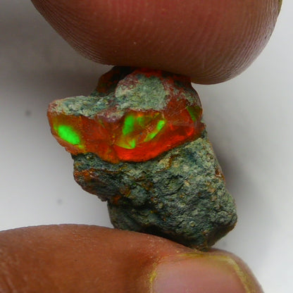 Rare Orange Opal 7.50 Carats | Natural Orange Ethiopian Opal Rough - Ready for Cutting & Jewelry!