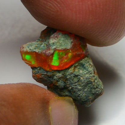 Rare Orange Opal 7.50 Carats | Natural Orange Ethiopian Opal Rough - Ready for Cutting & Jewelry!