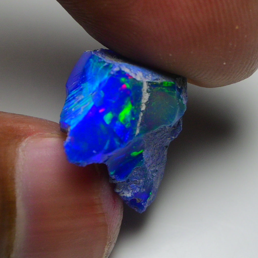 Rare Blue Opal 12.35 Carats | Natural Blue Ethiopian Opal Rough - Ready for Cutting & Jewelry!