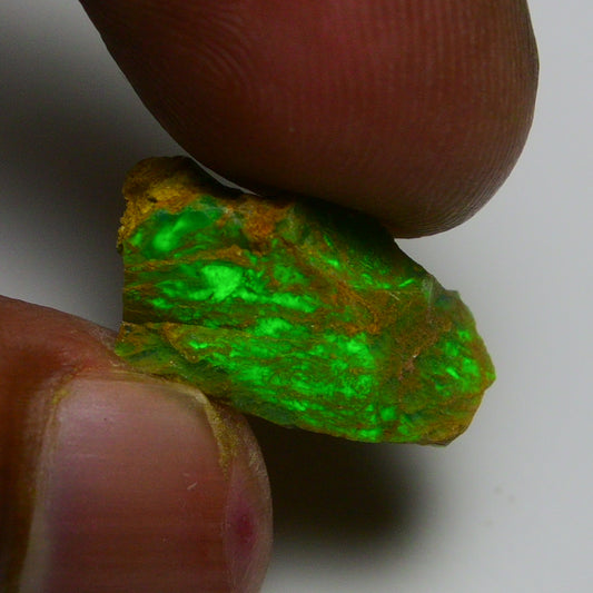 Rare Green Opal 6.95 Carats | Natural Green Ethiopian Opal Rough - Ready for Cutting & Jewelry!