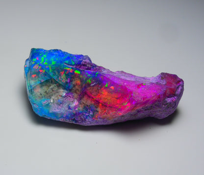 Very Rare Bi-Color Opal Rough 168.35 Cts Natural Ethiopian Opal Raw Jewelry Grade