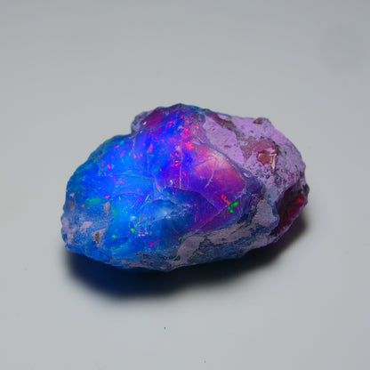 Very Rare Bi-Color Opal Rough 101.20 Cts Natural Ethiopian Opal Raw Jewelry Grade