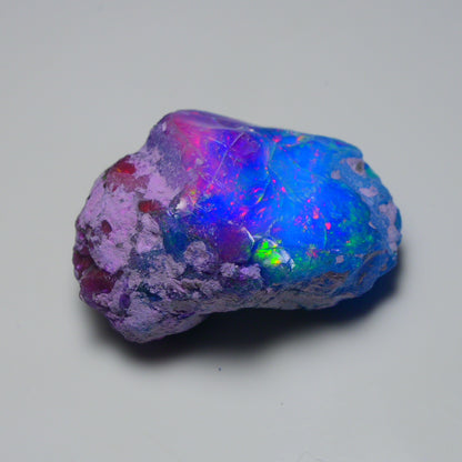 Very Rare Bi-Color Opal Rough 101.20 Cts Natural Ethiopian Opal Raw Jewelry Grade