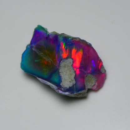 Very Rare Bi-Color Opal Rough 69.45 Cts Natural Ethiopian Opal Raw Jewelry Grade