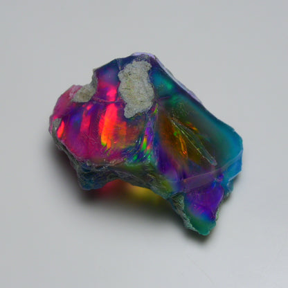 Very Rare Bi-Color Opal Rough 69.45 Cts Natural Ethiopian Opal Raw Jewelry Grade