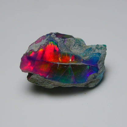 Very Rare Bi-Color Opal Rough 69.45 Cts Natural Ethiopian Opal Raw Jewelry Grade