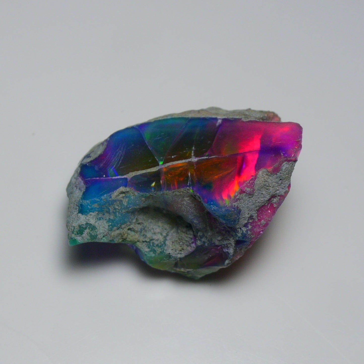 Very Rare Bi-Color Opal Rough 69.45 Cts Natural Ethiopian Opal Raw Jewelry Grade