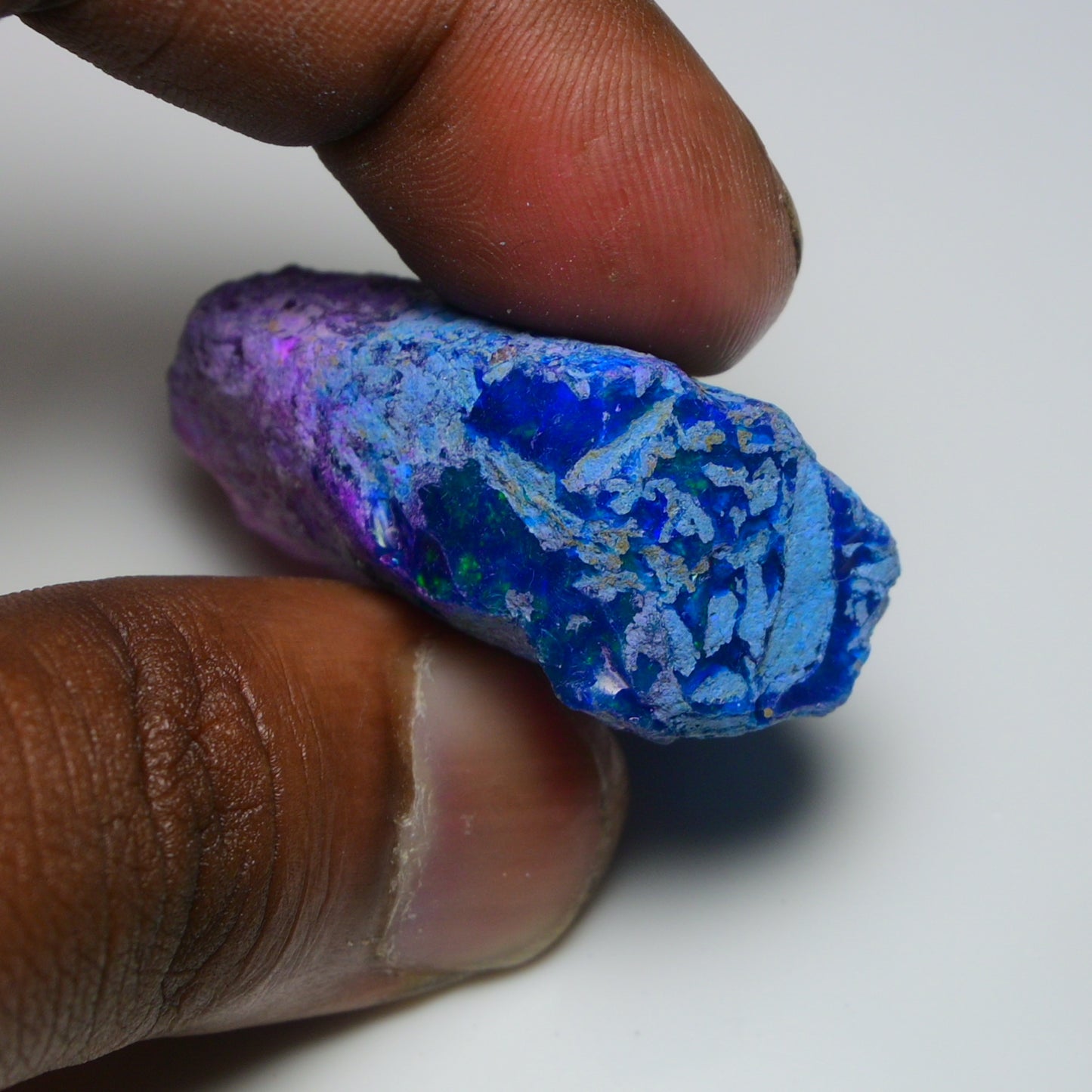 Very Rare Bi-Color Opal Rough 73.80 Cts Natural Ethiopian Opal Raw Jewelry Grade