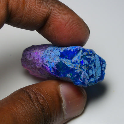 Very Rare Bi-Color Opal Rough 73.80 Cts Natural Ethiopian Opal Raw Jewelry Grade
