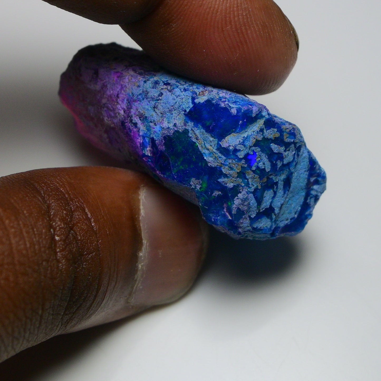 Very Rare Bi-Color Opal Rough 73.80 Cts Natural Ethiopian Opal Raw Jewelry Grade