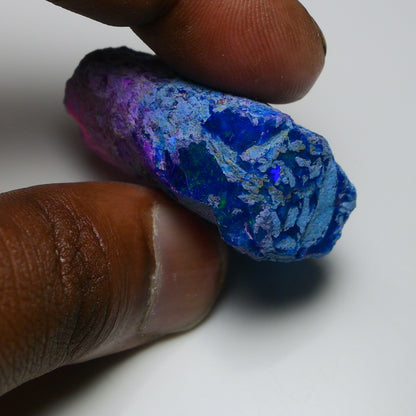 Very Rare Bi-Color Opal Rough 73.80 Cts Natural Ethiopian Opal Raw Jewelry Grade