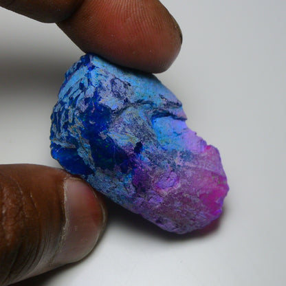 Very Rare Bi-Color Opal Rough 73.80 Cts Natural Ethiopian Opal Raw Jewelry Grade