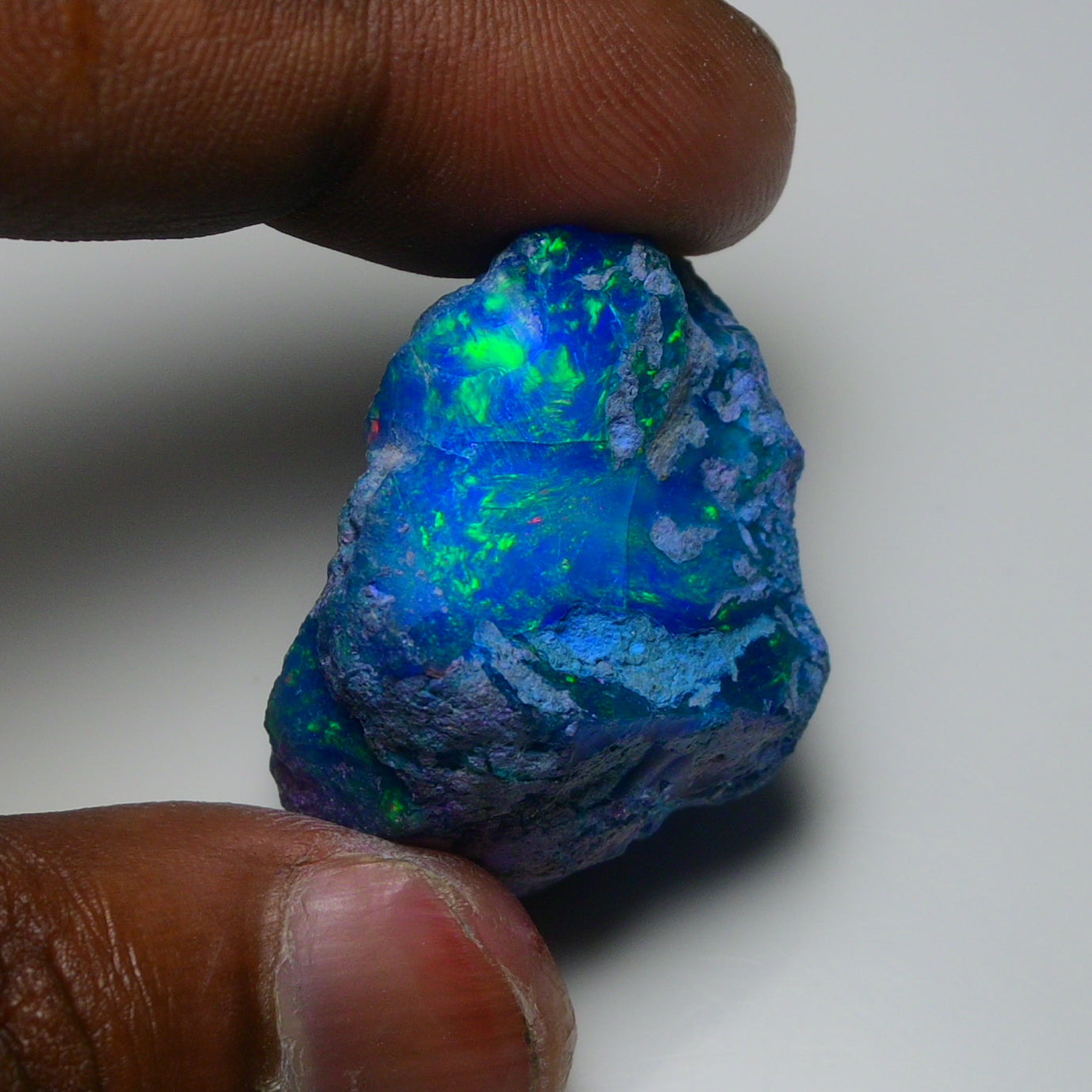 Very Rare Bi-Color Opal Rough 72.75 Cts Natural Ethiopian Opal Raw Jewelry Grade
