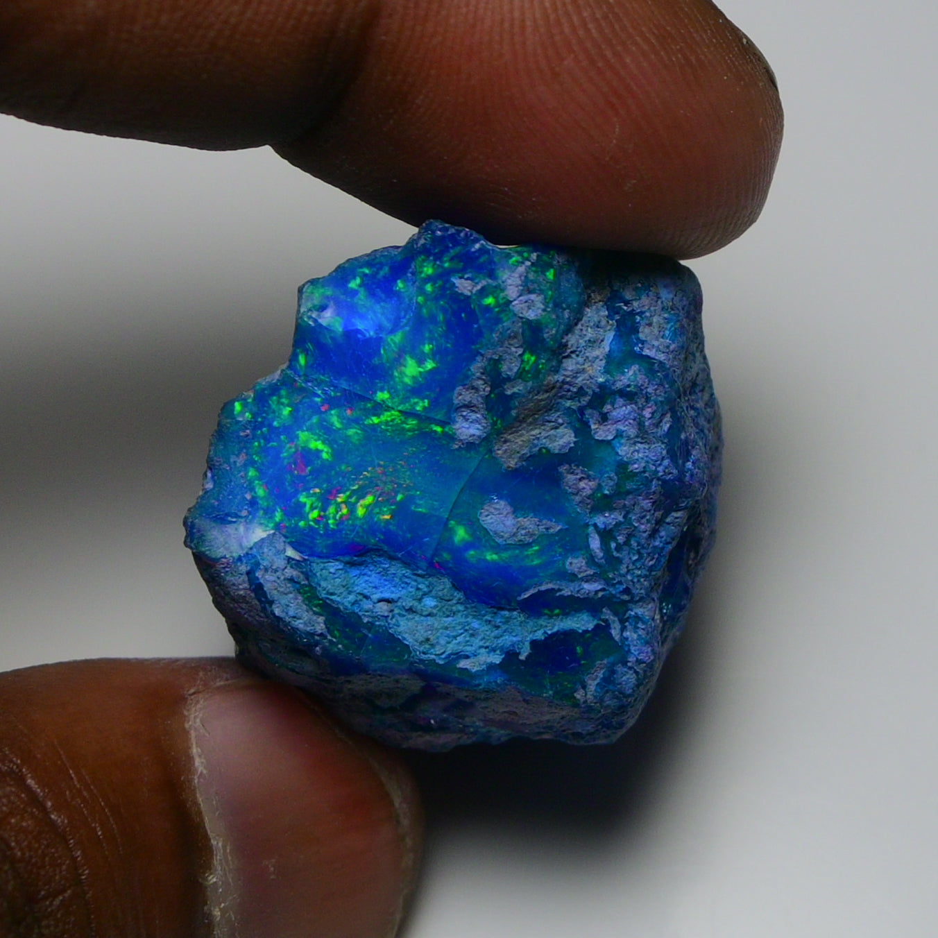 Very Rare Bi-Color Opal Rough 72.75 Cts Natural Ethiopian Opal Raw Jewelry Grade