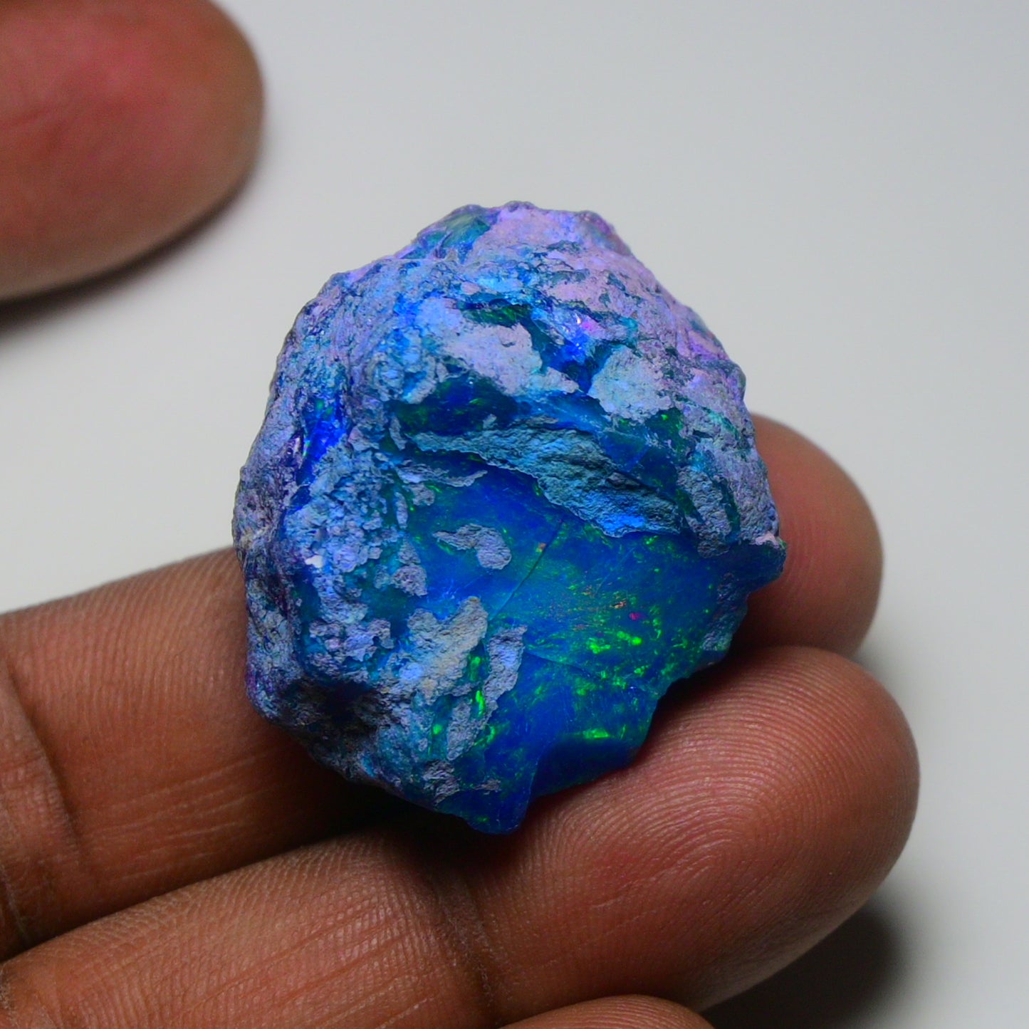 Very Rare Bi-Color Opal Rough 72.75 Cts Natural Ethiopian Opal Raw Jewelry Grade