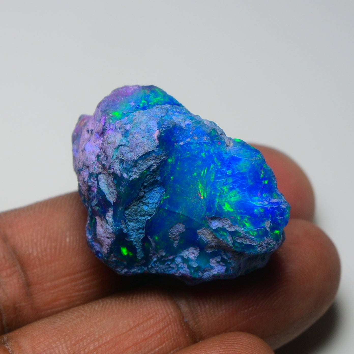 Very Rare Bi-Color Opal Rough 72.75 Cts Natural Ethiopian Opal Raw Jewelry Grade