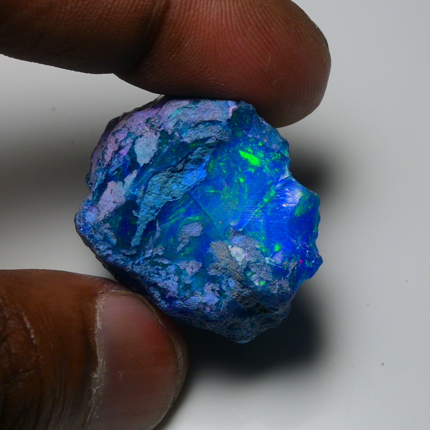 Very Rare Bi-Color Opal Rough 72.75 Cts Natural Ethiopian Opal Raw Jewelry Grade