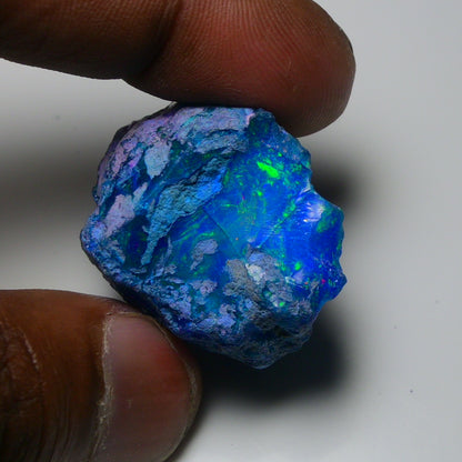 Very Rare Bi-Color Opal Rough 72.75 Cts Natural Ethiopian Opal Raw Jewelry Grade